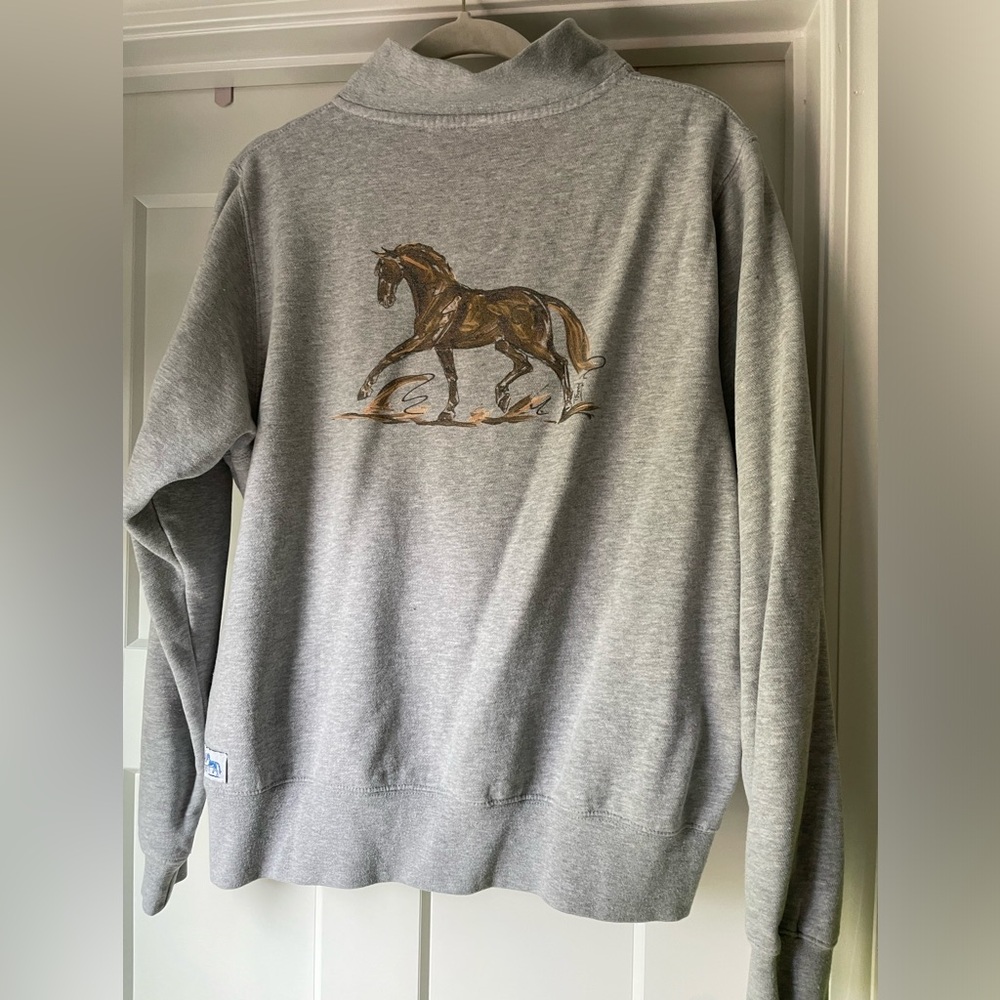 Vintage zip up sweatshirt